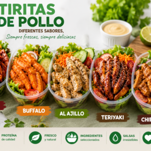Tiritas de Pollo