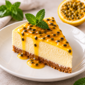 Cheesecake de Maracuyá